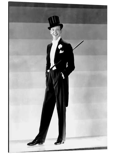 Cuadro de aluminio Fred Astaire in 1930