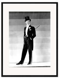 Impressão artística com moldura Fred Astaire in 1930