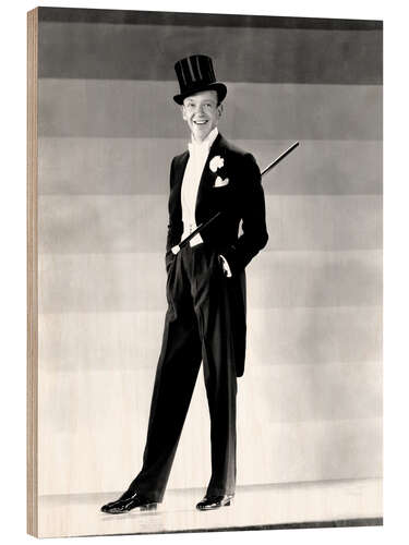 Trätavla Fred Astaire, 1930