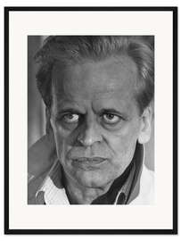 Gerahmter Kunstdruck Klaus Kinski