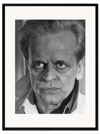 Impression artistique encadrée Klaus Kinski