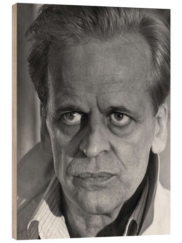 Tableau en bois Klaus Kinski