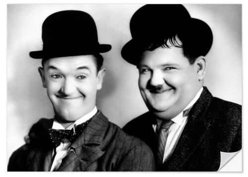 Wall sticker Laurel & Hardy II