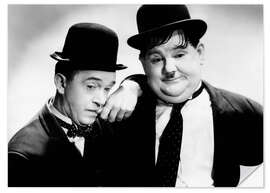 Wall sticker Stan Laurel and Oliver Hardy II