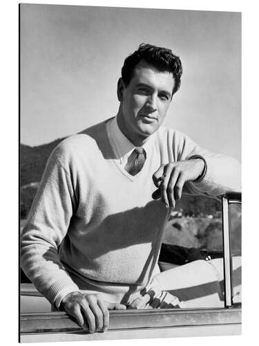 Cuadro de aluminio Rock Hudson II