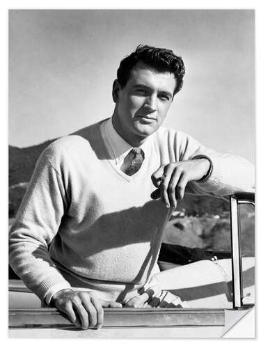 Sticker mural Rock Hudson II