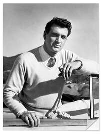 Wandsticker Rock Hudson II