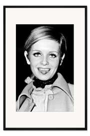 Gerahmter Kunstdruck Twiggy