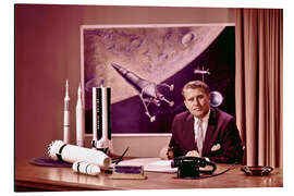 Magnettafel Wernher von Braun