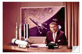 Sticker mural Wernher von Braun
