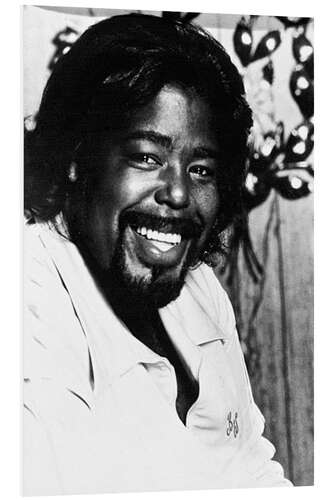 Foam board print Barry White