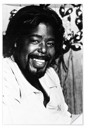 Selvklebende plakat Barry White