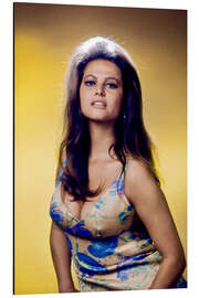 Aluminium print Claudia Cardinale III