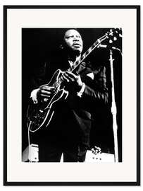 Gerahmter Kunstdruck B.B. King und Lucille
