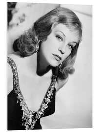 Galleriprint Hildegard Knef Portrait