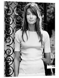 Tableau en plexi-alu Francoise Hardy