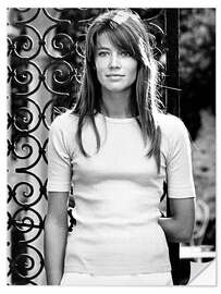 Sticker mural Francoise Hardy