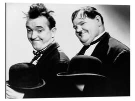 Aluminium print Stan Laurel and Oliver Hardy I