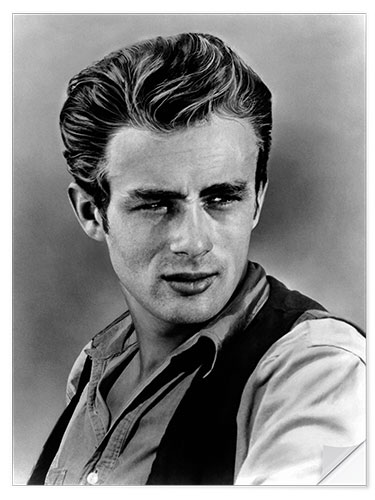 Wandsticker James Dean im Hemd