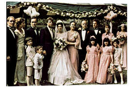 Magnettafel Der Pate - Familienfoto