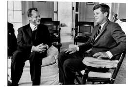 Galleritryk Willy Brandt og John F. Kennedy