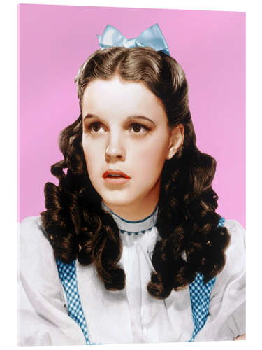 Tableau en verre acrylique Judy Garland dans Le Magicien d'Oz, 1939