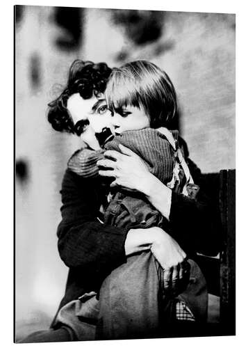 Alubild Charlie Chaplin und Jackie Coogan