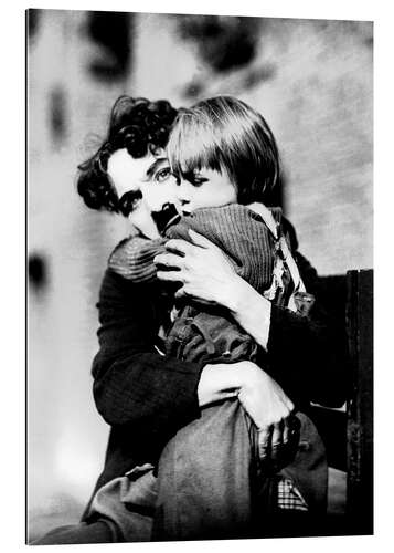 Gallery print Charlie Chaplin and Jackie Coogan