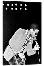 Acrylic print Al Green onstage