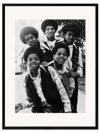 Ingelijste kunstdruk The Jackson Five