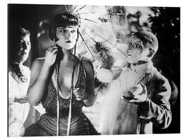 Cuadro de aluminio PANDORA'S BOX, Louise Brooks (center), 1929