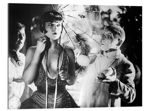 Quadro em plexi-alumínio PANDORA'S BOX, Louise Brooks (center), 1929