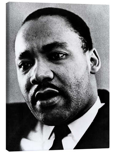 Leinwandbild Dr. Martin Luther King Jr. (1929-1968), African American civil rights leader, c. 1960's..