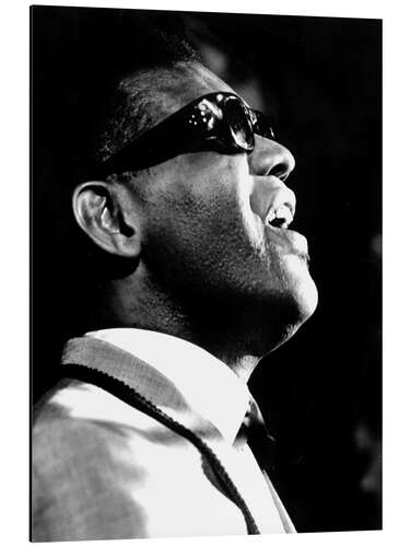 Aluminium print Ray Charles II