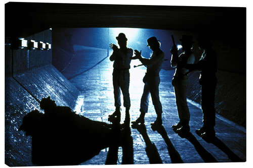 Canvas print A CLOCKWORK ORANGE