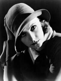 Magnettafel Greta Garbo - Inspiration, Portrait von C. S. Bull, 1931