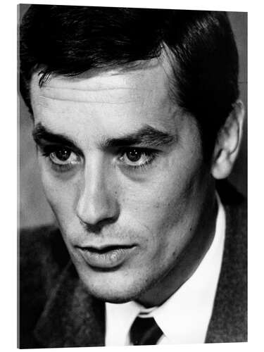 Akrylglastavla Alain Delon Close-up