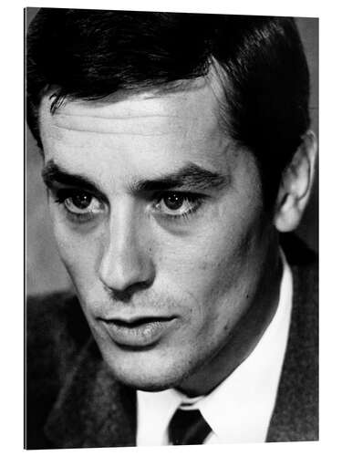 Galleritryck Alain Delon Close-up