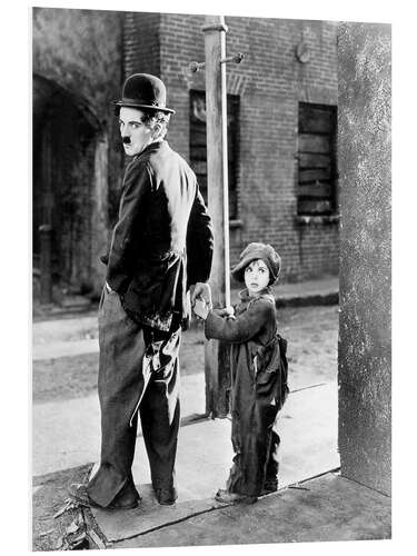 Obraz na PCV Dziecko, Charlie Chaplin, Jackie Coogan, 1921