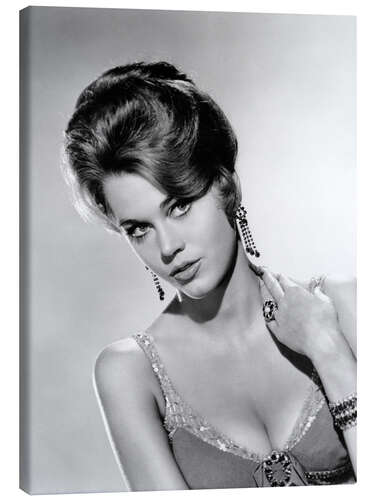 Canvas print Jane Fonda