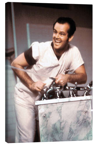 Lienzo Jack Nicholson in One Flew Over the Cuckoo's Nest