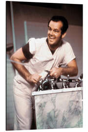 Magnettafel Jack Nicholson in Einer flog über das Kuckucksnest