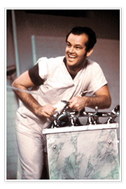 Poster Jack Nicholson in One Flew Over the Cuckoo's Nest