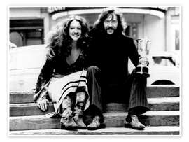 Poster Eric Clapton and Alice Ormsby-Gore