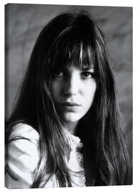 Canvas print Jane Birkin