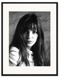 Gerahmter Kunstdruck Jane Birkin