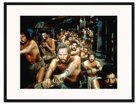 Gerahmter Kunstdruck BEN HUR, Charlton Heston