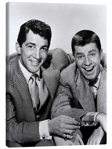 Tableau sur toile Dean Martin et Jerry Lewis