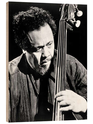 Stampa su legno Charles Mingus