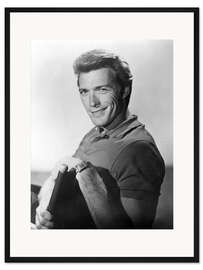 Gerahmter Kunstdruck Clint Eastwood